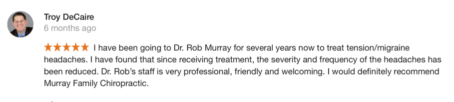 Rob murray family chiropractic newmarket testimonials40